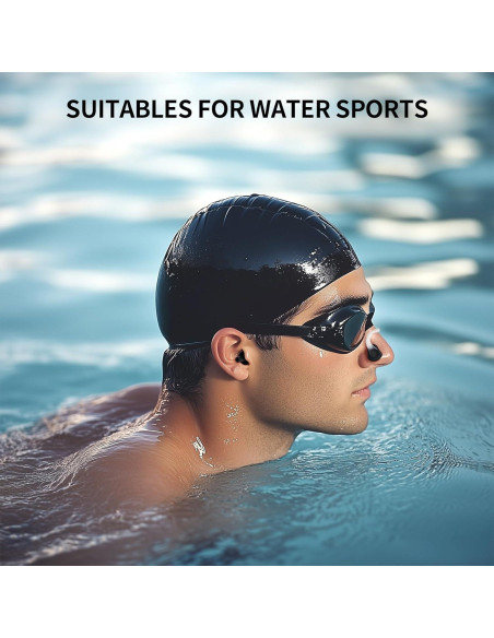 2 Juegos de Tapones de Silicona Impermeables para Nadar Dizokizo