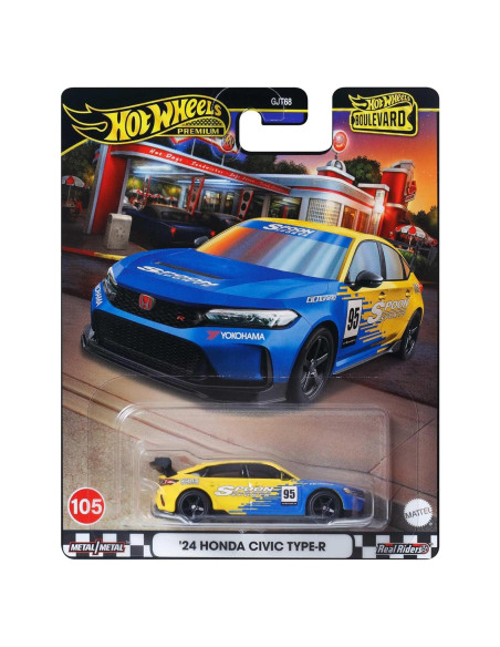 Hot Wheels Premium Honda Civic Type-R 2024 Diecast 1:64