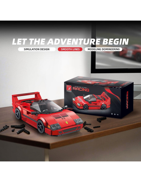 Kit de Construcción de Autos VGD 322PCS con Exhibidor