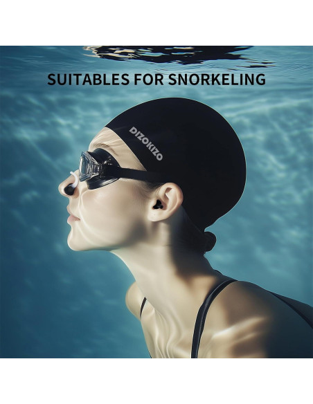 2 Juegos de Tapones de Silicona Impermeables para Nadar Dizokizo
