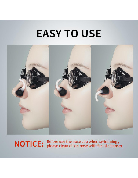 2 Juegos de Tapones de Silicona Impermeables para Nadar Dizokizo