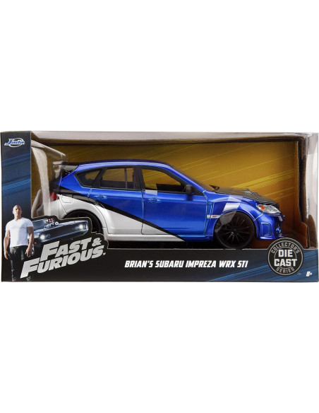 Jada Toys Subaru Impreza WRX STI 1:24 Coleccionable Azul Jada Toys Subaru Impreza WRX STI 1:24 Coleccionable Azul