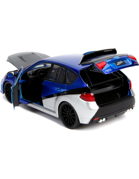 Jada Toys Subaru Impreza WRX STI 1:24 Coleccionable Azul Jada Toys Subaru Impreza WRX STI 1:24 Coleccionable Azul