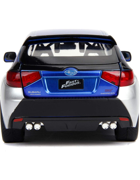 Jada Toys Subaru Impreza WRX STI 1:24 Coleccionable Azul Jada Toys Subaru Impreza WRX STI 1:24 Coleccionable Azul