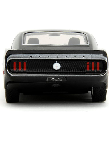 Coche de Metal 1:32 Jada Toys Ford Mustang Negro/Rosado