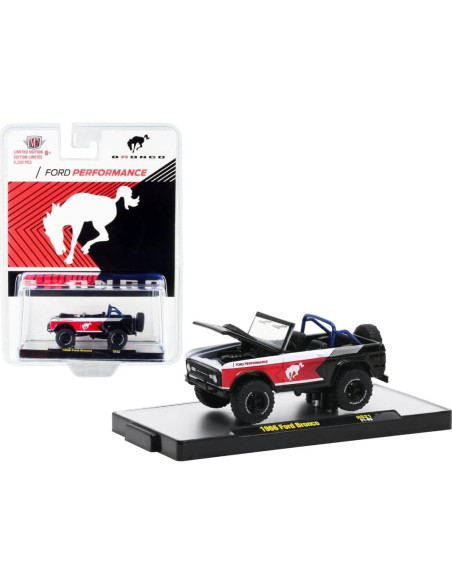 Ford Bronco 1966 Escala 1:64 M2 Edición Limitada 8250 Piezas Ford Bronco 1966 Escala 1:64 M2 Edición Limitada 8250 Piezas