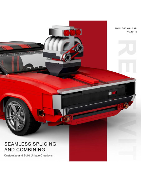 Mould King Auto Deportivo 10112 1869 Piezas para Construir Mould King Auto Deportivo 10112 1869 Piezas para Construir