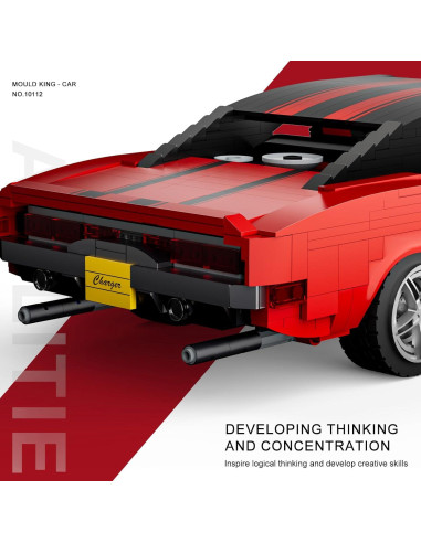 Mould King Auto Deportivo 10112 1869 Piezas para Construir