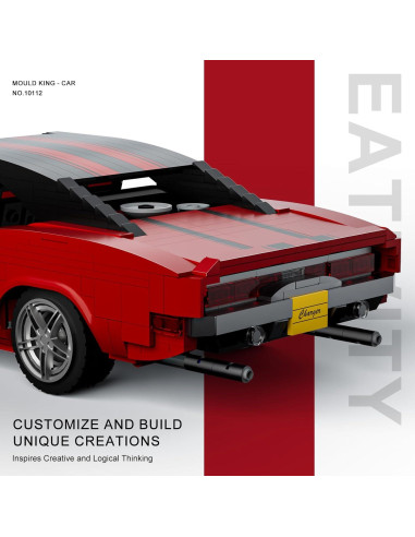 Mould King Auto Deportivo 10112 1869 Piezas para Construir