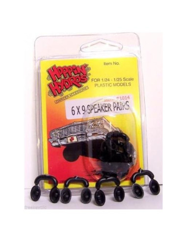 4 Altavoces Coaxiales 6x9 Hoppin Hydros para Modelos 1/24 1/25
