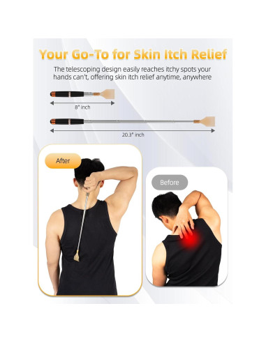 Rascador de Espalda Telescópico Ranarose 2 Pack Ajustable