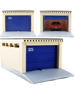 Garaje de Modelo AEVVV para Coches a Escala 1/32 1/36 1/43 2