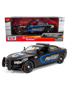 Coche de Policía Dodge Charger 2023 Motormax 1:24 Diecast