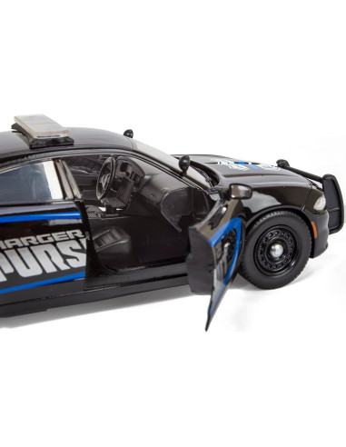 Coche de Policía Dodge Charger 2023 Motormax 1:24 Diecast