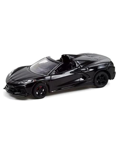 Auto Coleccionable Greenlight Corvette C8 2020 Negro 1/64