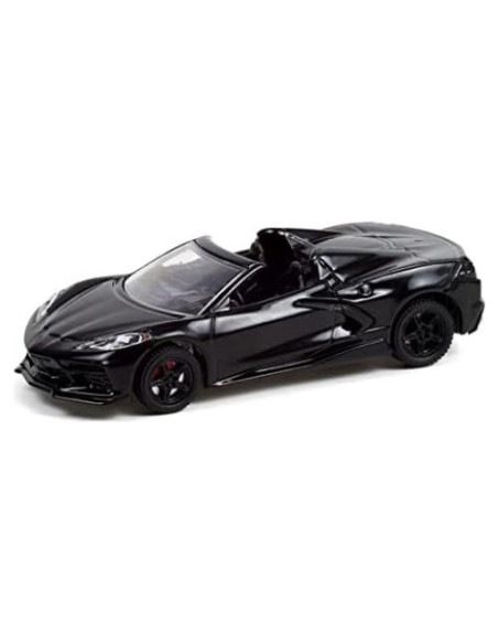Auto Coleccionable Greenlight Corvette C8 2020 Negro 1/64