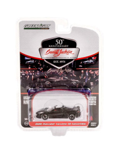 Auto Coleccionable Greenlight Corvette C8 2020 Negro 1/64 2