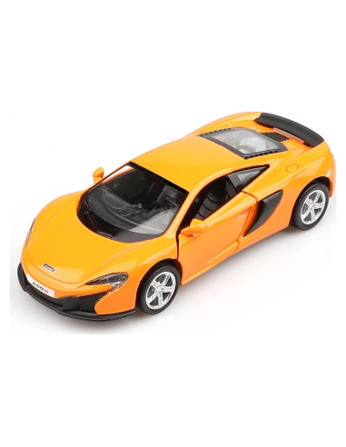 Coche de metal TOKAXI McLaren 650S a escala 1/36 retroceso