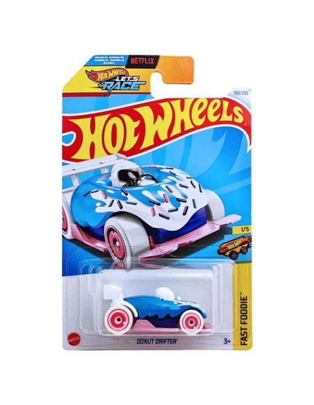 Hot Wheels Donut Drifter Mattel 1/64 Comida Rápida Hot Wheels Donut Drifter Mattel 1/64 Comida Rápida