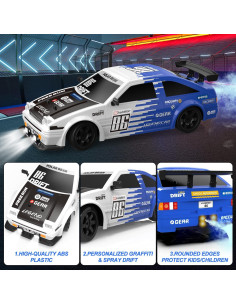 Coche Drift RC Spobot 1:16 4WD 18KM/H con Luces LED 2