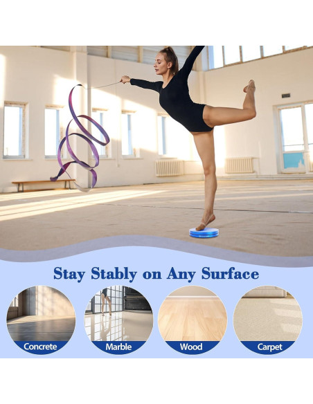 Disco de Giro de Ballet Jomuyee DTD-1 Antideslizante Azul