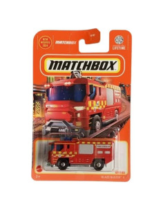 Coche de Juguete Matchbox Blaze Bluster II Rojo 1:64