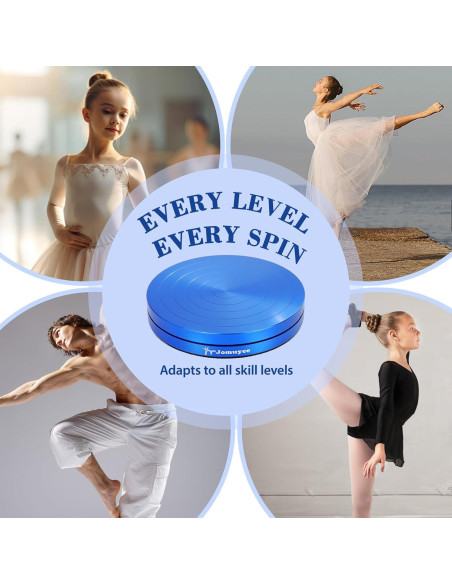 Disco de Giro de Ballet Jomuyee DTD-1 Antideslizante Azul