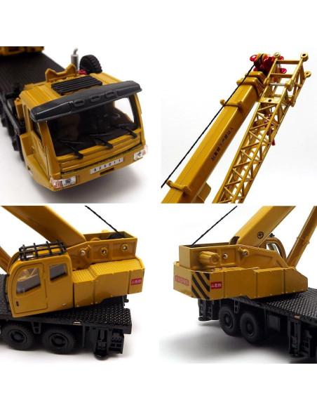 Grúa Pesada eMart 1:55 Juguete Educativo Amarillo