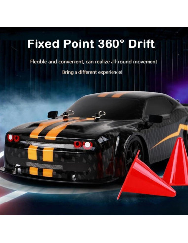 Coche RC Drift 1:14 Alta Velocidad 30 KM/H 4WD Neumáticos