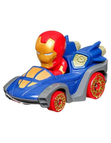 Vehículo Die-Cast Hot Wheels Iron Man 1:64 para niños