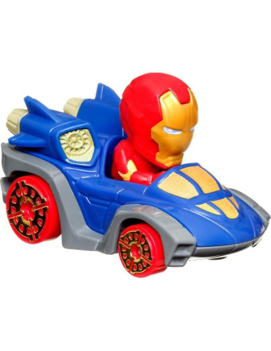 Vehículo Die-Cast Hot Wheels Iron Man 1:64 para niños