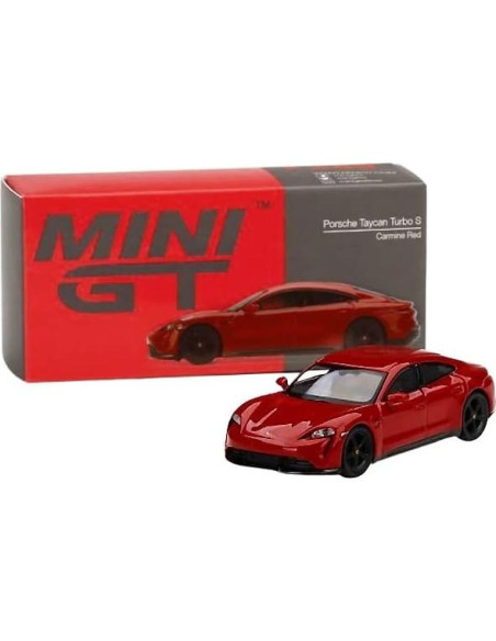 Coche Diecast Taycan Turbo S Edición Limitada 1/64