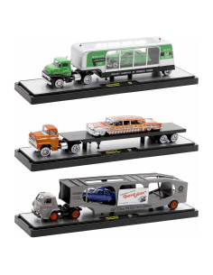 Conjunto de Camiones Transportadores M2 36000-74 3 Piezas