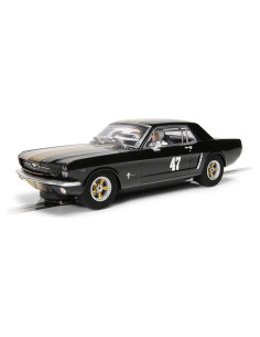Coche Scalextric Ford Mustang Negro 1:32 C4405 Detallado