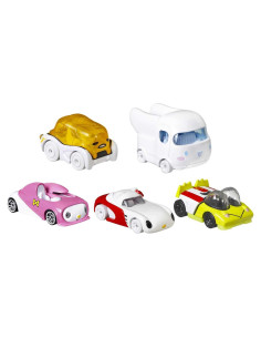 Hot Wheels Sanrio 5-Pack Coche Carácter 1:64 Hello Kitty y Más