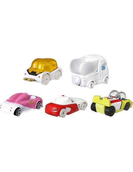 Hot Wheels Sanrio 5-Pack Coche Carácter 1:64 Hello Kitty y Más