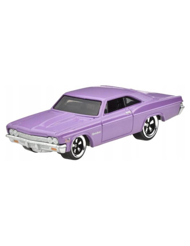 Auto Die Cast Hot Wheels 1966 Chevy Impala 1:64 Púrpura