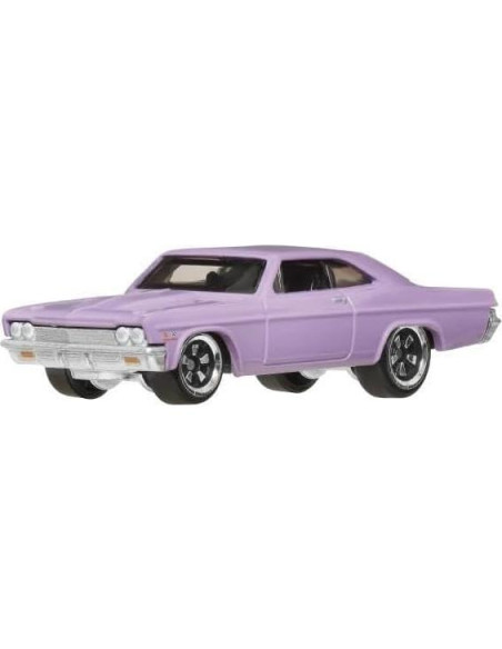 Auto Die Cast Hot Wheels 1966 Chevy Impala 1:64 Púrpura Auto Die Cast Hot Wheels 1966 Chevy Impala 1:64 Púrpura