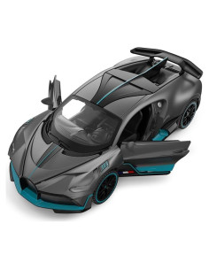 Coche de Juguete Rastar 1:32 Bugatti Divo Gris - Modelo Oficial