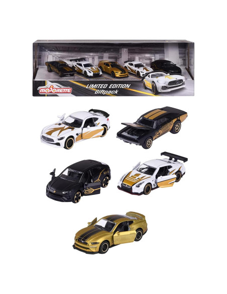 Set de Regalo Majorette Edición Limitada 5 Coches 1:64