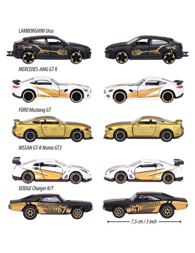 Set de Regalo Majorette Edición Limitada 5 Coches 1:64