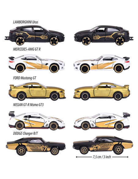 Set de Regalo Majorette Edición Limitada 5 Coches 1:64