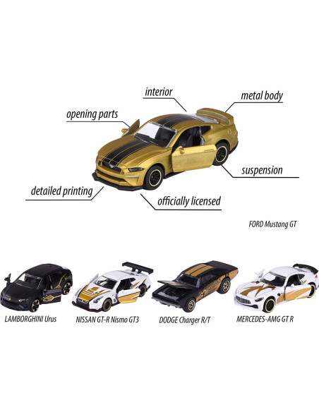 Set de Regalo Majorette Edición Limitada 5 Coches 1:64