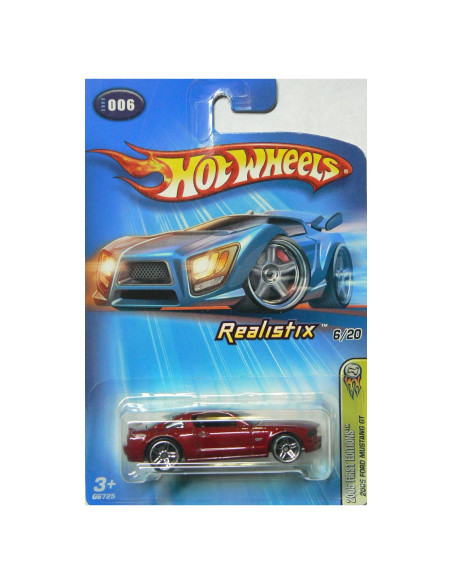 Hot Wheels 2005 Ford Mustang GT 1:64 Coche Coleccionable Mattel