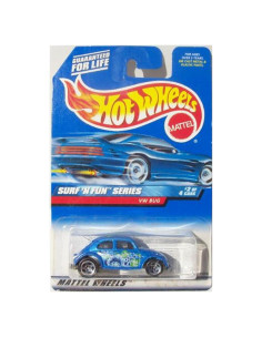 Hot Wheels VW Bug 1999 Surf N Fun Azul 1:64 Coleccionable
