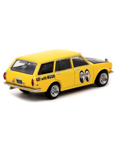 Datsun Bluebird 510 Wagon Diecast 1/64 Amarillo Tarmac Works