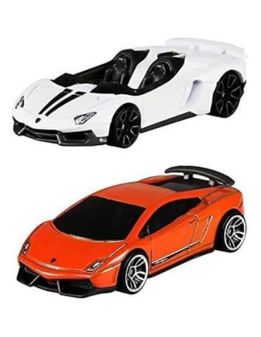 Set de 5 Coches Exóticos Lamborghini Mattel