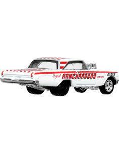 Coche de Juguete Hot Wheels 65 Dodge Coronet Escala 1:64 2