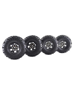 4 Sets Neumáticos y Ruedas 1.9" RC Crawler RCapture 1/10