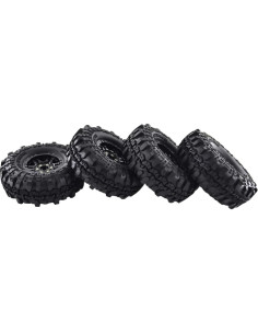 4 Sets Neumáticos y Ruedas 1.9" RC Crawler RCapture 1/10 2